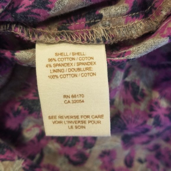 Free People Purple Floral Mini Dress – Size S. fp52 - Picture 9 of 9